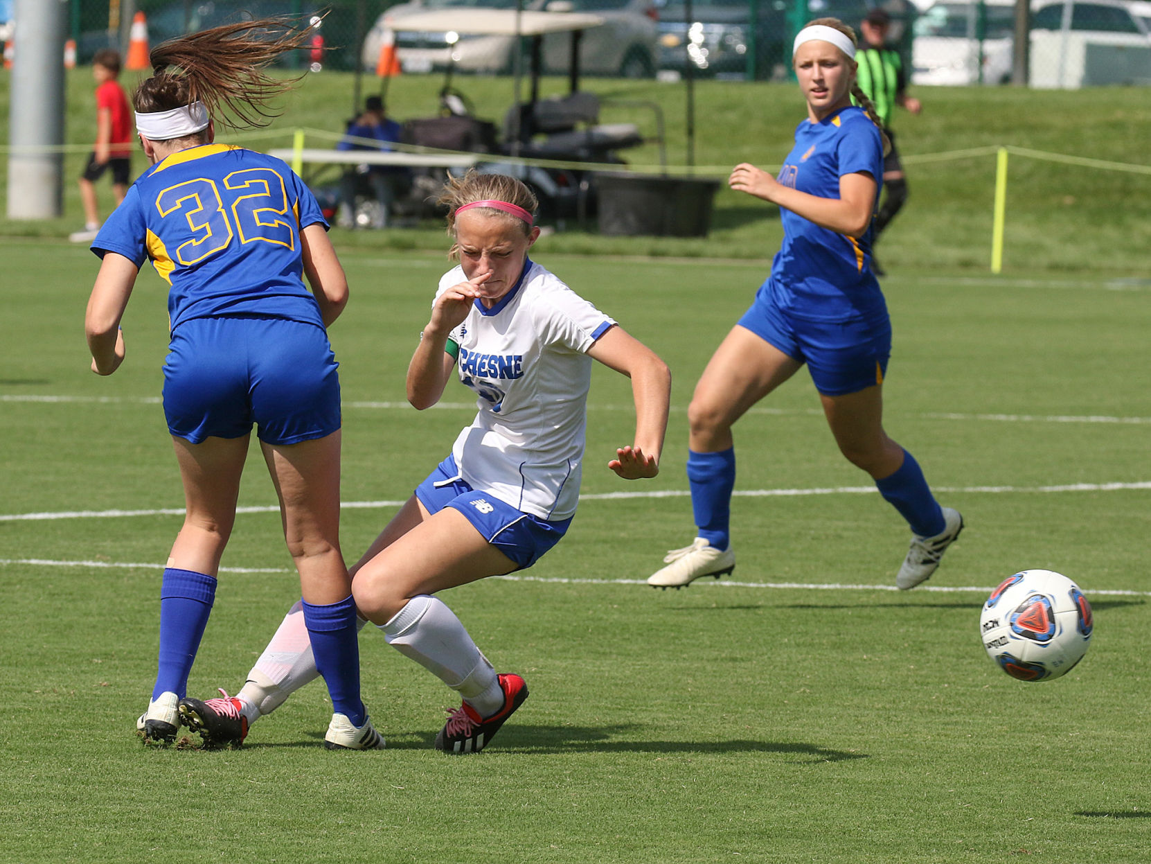 Duchesne vs. St. Vincent girls soccer